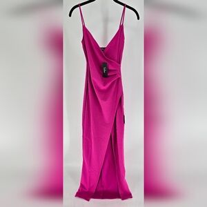 Lulu's Vibrant Pink‎ Maxi Dress